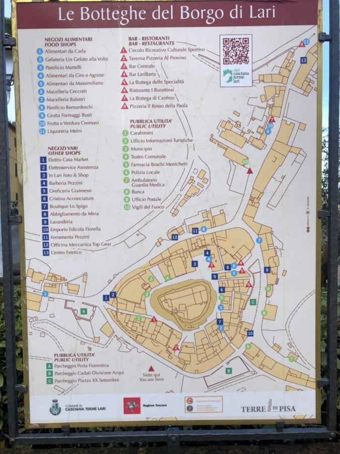 Апартаменти Ciglieri Santermo Casciana Terme Lari Pet&Bike Friendly Free Park Екстер'єр фото